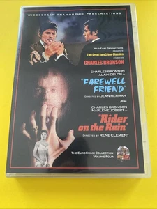Farewell Friend & Rider On The Rain (DVD, 2011) Charles Bronson FREE SHIPPING - Picture 1 of 6