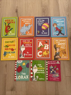 Dr. Seuss Kids Books x 11 - Image 1 of 4