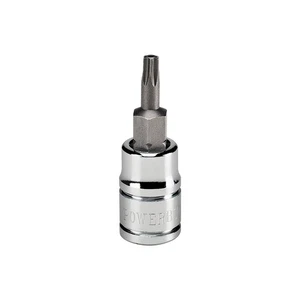 Powerbuilt 1/4 Inch Drive T-20 Tamper Proof Torx Bit Socket - 648498 - Picture 1 of 5