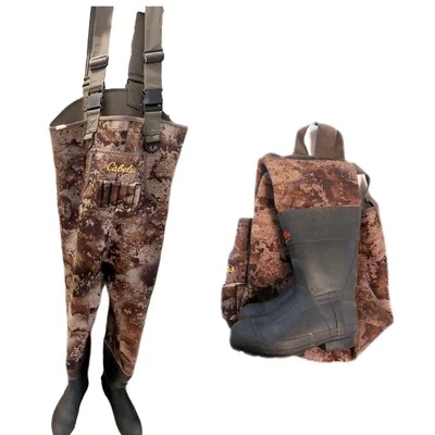 7R Cabela's Classic Wader II Neoprene Boot Foot Chest Waders Men's  Sz 7R - Image 1 of 4