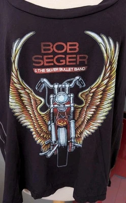 Camiseta para mujer Bob Seger Collectable Trunk Ltd nueva con etiquetas grande Foto 1 de 4