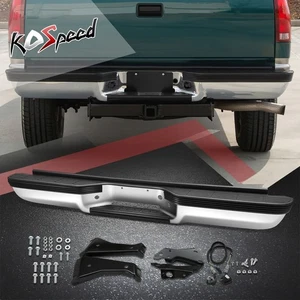 Chrome Rear Step Pad Bumper for Chevrolet GMC C1500-C3500 K1500-K3500 1988-2000 - Bild 1 von 7
