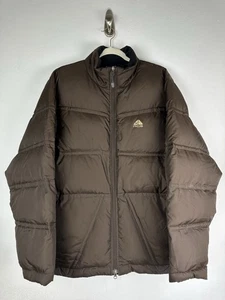 Nike ACG 3 Outer Layer Down Brown Puffer Jacket Men’s Size Medium - Picture 1 of 14