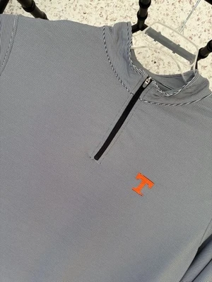 Top Pullover Peter Millar Para Hombre 2XL XXL Tennessee Vols 1/4 Cremallera Rendimiento Foto 1 de 4