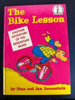 The Bike Lesson by Stan & Jan BERENSTAIN BEARS 1st Ed. Beginner Book 1964 Foto 1 de 4
