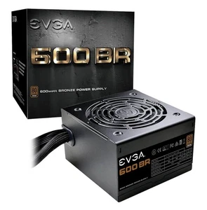 Alimentatore EVGA 600 BR, 80+ Bronzo 600W (NUOVO DI FABBRICA) - Foto 1 di 10