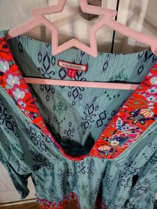 Fabulous Boho Tunic Never Worn Mint Condition - Picture 1 of 7