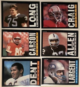 Lotto carte calcio Topps 1986 (6) #292, #273, #24, #282, #389, #151 nitide! - Foto 1 di 2