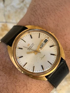 Reloj Pulsera Hamilton Elipsa Automático Día/Fecha Años 70 Vintage Caballeros 36mm Suizo - Imagen 1 de 23