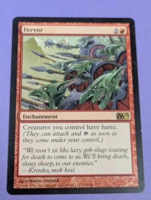MTG Magic the Gathering: Magic 2013: Fervor #129/249 Rare - LP - Image 1 of 2