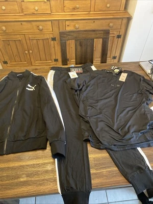 Puma Men’s Medium Sweat Outfit With Dry Cell T-Shirt - Image 1 of 4