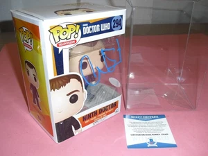 Funko Pop! Doctor Who Noveno Dr #294 firmado Chris Eccleston con certificado de autenticidad y estuche 6/10! - Imagen 1 de 11