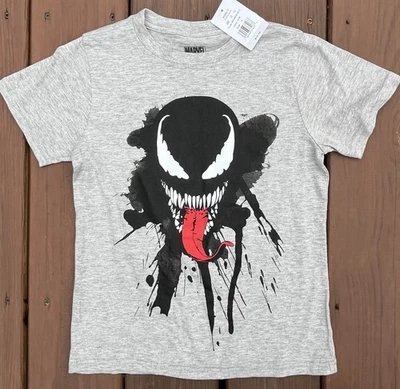 NWT Marvel Venom T-Shirt Youth Boys Small Spider-Man Spiderman Tshirt Tee New - Image 1 of 4