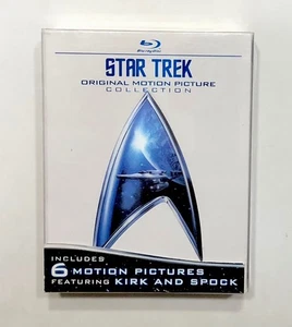 STAR TREK ORIGINAL MOTION PICTURE COLLECTION 7-DISC BLU RAY BOXSET 2009 - Imagen 1 de 4