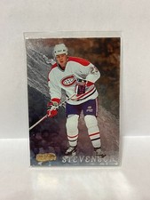 1998-99 Be A Player Press Release #71 Turner Stevenson (RARE - Media Only)