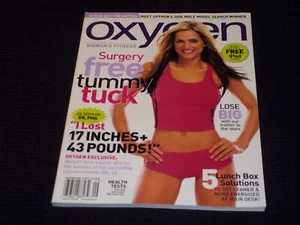 2005 SEPTEMBER OXYGEN MAGAZINE - FREE TUMMY TUCK FRONT COVER - H 434 - Picture 1 of 2