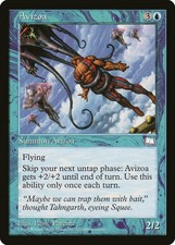 Avizoa Weatherlight HEAVILY PLD Blue Rare MAGIC THE GATHERING MTG CARD ABUGames