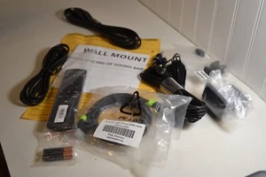 Cables, soportes, cable de alimentación y control remoto 1023-0000233 OEM Vizio + baterías - Imagen 1 de 5