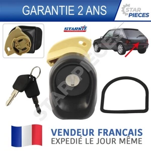 BARILLET BOUTON SERRURE DE COFFRE HAYON ARRIERE PEUGEOT 205 1983-1998 - Imagen 1 de 3