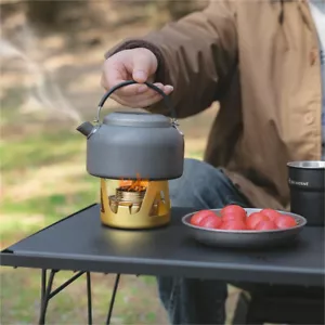 Estufa Alcohol para Mochileros Senderismo Camping Herramienta Quemador Exterior Mini Portátil - Imagen 1 de 15