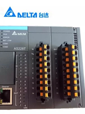 1pcs Delta PLC Host CPU Module  AS228T-A AS Series Programmable Controller - Image 1 of 4