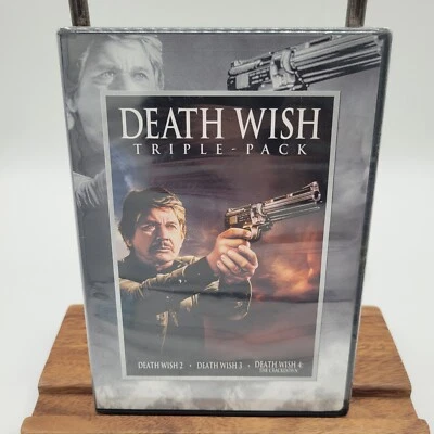 Brand New Sealed Death Wish 2 & 3 Death Wish 4 The Crackdown  2,3,4 - Image 1 of 2