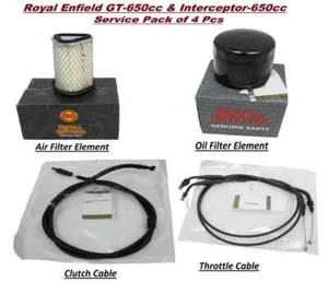 4-Piece Service Pack Fits Royal Enfield Continental GT-650 & Interceptor-650 - Picture 1 of 6
