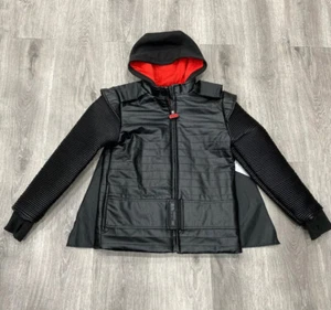 Disney Store Star Wars Boys Faux Leather Jacket Size 11/12 Darth Vader Empire - Picture 1 of 11