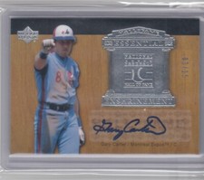 2005 Gary Carter UD Upper Deck Hall of Fame Enshrinement AUTO /15 - GC2 Expos