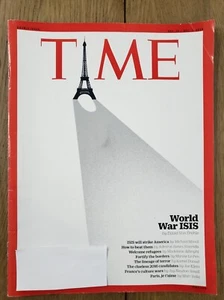 Time Magazine - November 30-December 7, 2015 - World War ISIS - Picture 1 of 2
