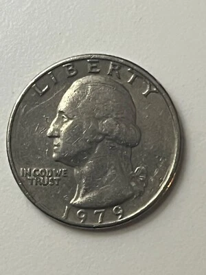 1979 Washington Quarter NO MINT MARK ERROR COIN RARE *** - Image 1 of 4