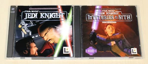 JUEGO DE 2 PIEZAS - STAR WARS JEDI KNIGHT & MYSTERIES OF THE SITH MISIONES ADICIONALES - Imagen 1 de 2