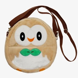 Rowlet Pokemon Plush Pochette Shoulder Bag - High Quality!! US Seller!! - Picture 1 of 5
