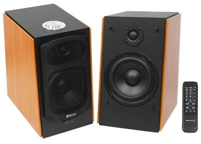 (2) Altavoces de estantería Rockville HD5 5" Powered Studio Monitor Bluetooth Foto 1 de 4