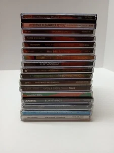 Lot of 18 CD's in 16 cases, Classic Rock & Pop - See photos, No Test - Picture 1 of 7