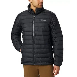 Columbia Powder Lite Insulated Jacket Water Resistant Black Men’s Size XXL 2XL - Picture 1 of 5
