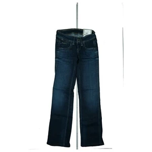PEPE JEANS Banji Low Waist Hose stretch knack Po 25/28 W25 L28 dunkelblau NEU  - Picture 1 of 7