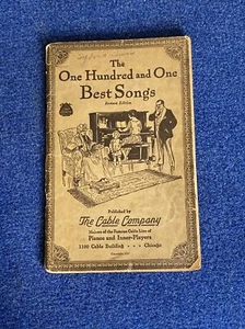 The One Hundred And One Best Song’s 1927 Soft Cover - Picture 1 of 5