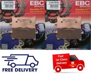 Fits HONDA CRF 1000 AFRICA TWIN EBC Sintered FRONT Disc Brake Pads FA679HH - Picture 1 of 1