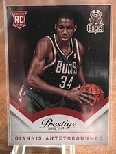 2013-14 Panini Prestige Giannis Antetokounmpo RC #175 NM/MT