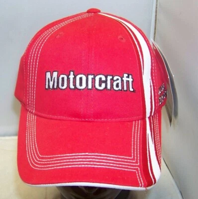 ВИНТАЖНЫЙ КЛЕТЧАТЫЙ ФЛАГ #21 MOTORCRAFT ДЕРЕВЯННЫЕ БРАТЬЯ TREVOR BAYNE ПИТ ШЛЯПА НОВЫЙ С ЯРЛЫКАМИ - Изображение 1 из 4
