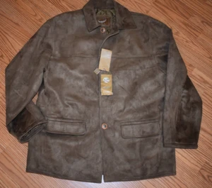 EGA Emporio Collection Brown Suede Mens Jacket Size M - Picture 1 of 7
