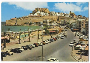 Peniscola Castellon Spain Postcard Beach and Street View - Picture 1 of 2