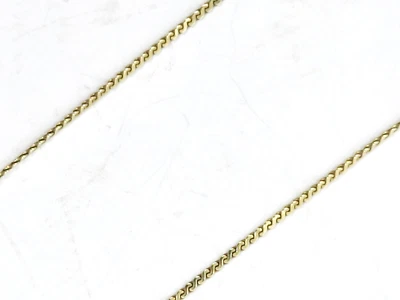 COLLAR ESLABONES CADENA SERPENTINA ITALIANO UNOAERRE ORO MACIZO 14K VINTAGE 18" 1,7 g Foto 1 de 4