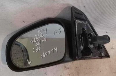 Toyota Tercel 1992 palanca de espejo retrovisor puerta del conductor negro usado OEM Foto 1 de 3