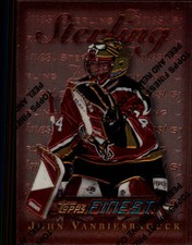 1995-96 Finest Panthers Hockey Card #188 John Vanbiesbrouck B