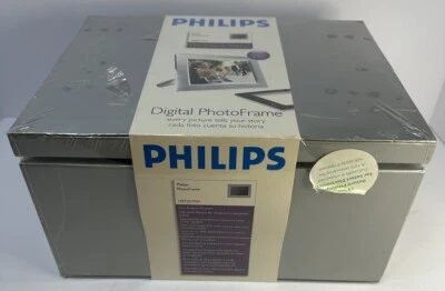 Philips Digital Photo Picture Frame 10.2" LCD Panel 3:2 Photo W/ 2 Frames - NEW - Image 1 of 4