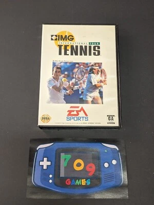 IMG International Tour Tennis (Sega Genesis, 1994) CIB COMPLETE - Image 1 of 4