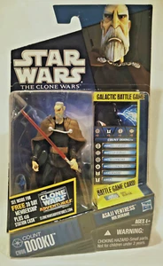 NEW Star Wars Count Dooku (CW06) - 2010 Hasbro The Clone Wars, sealed in blister - Picture 1 of 2