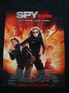 Disney SPY KIDS Filmposter Original Video Promo Store Display - Bild 1 von 2